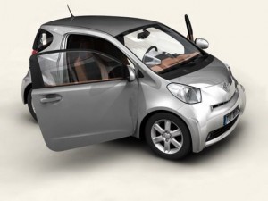 toyota iq Model 3D