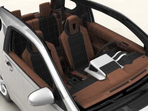 toyota iq Model 3D