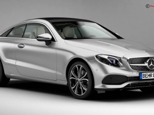 mercedes e class coupe 2017 3D Модель