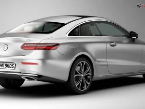 mercedes e class coupe 2017 3D Model