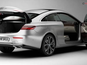 mercedes e class coupe 2017 3D Модель