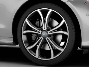 mercedes e class coupe 2017 3D Model