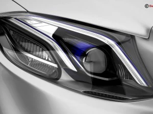 mercedes e class coupe 2017 3D Model