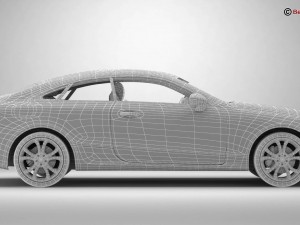 mercedes e class coupe 2017 3D Модель