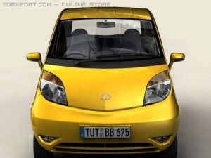 tata nano 3D 模型