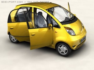 tata nano 3D 模型