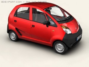 tata nano 3D 模型