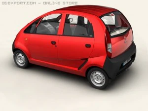 tata nano 3D Model