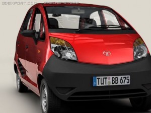 tata nano 3D 模型