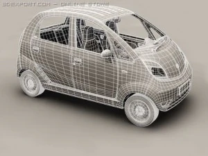 tata nano 3D Model
