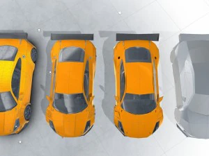 generic sports car gt3 realtime 3D Model