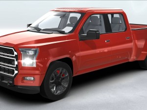 generic pickup realtime 3D Model