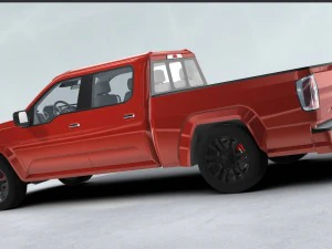 generic pickup realtime 3D Model