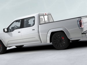 generic pickup realtime 3D मॉडल