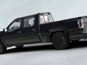 generic pickup realtime 3D मॉडल