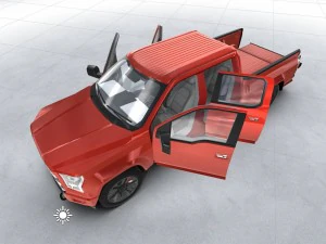 generic pickup realtime 3D Model