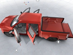 generic pickup realtime 3D मॉडल