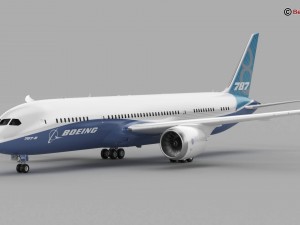 boeing 787-8 Modelo 3D
