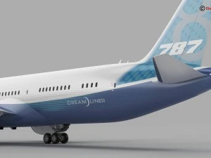 Boeing 787-8 Modelo 3D