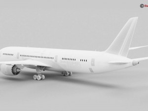 boeing 787-8 Modelo 3D