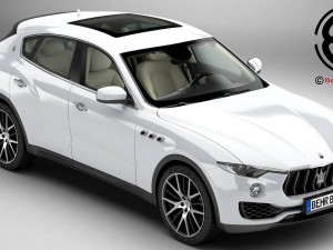 maserati levante 2017 Modelo 3D