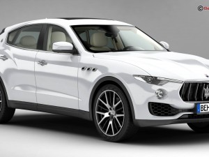 maserati levante 2017 3D मॉडल
