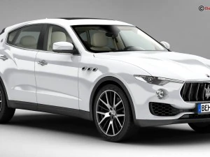 maserati levante 2017 3D Model