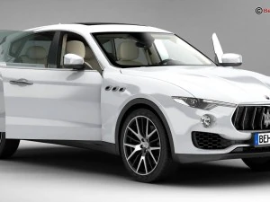 maserati levante 2017 3D Model