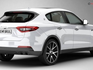 maserati levante 2017 3D मॉडल
