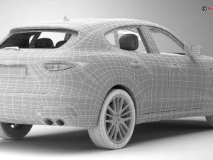 maserati levante 2017 3D Model