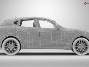 maserati levante 2017 3D मॉडल