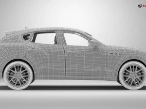 maserati levante 2017 3D Model