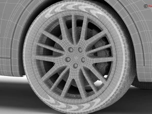 maserati levante 2017 3D Model
