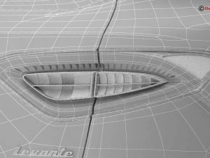 maserati levante 2017 3D Model