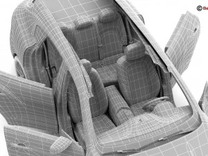 maserati levante 2017 3D Model