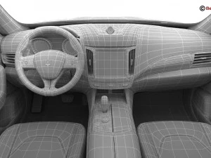 maserati levante 2017 3D Model