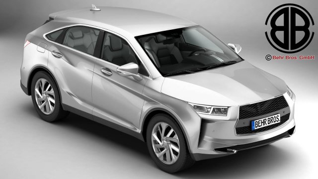 generic suv 2018 3D 모델 .c4d .max .obj .3ds .fbx .stl .blend 