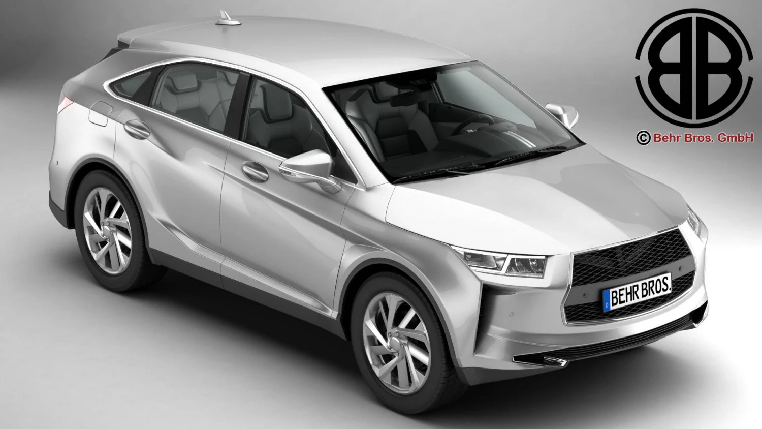 generic suv 2018 3D Model .c4d .max .obj .3ds .fbx .stl .blend 