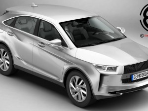 generic suv 2018 3D Model