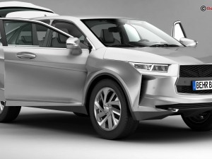 generic suv 2018 3D 모델