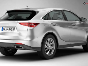 generic suv 2018 3D 모델