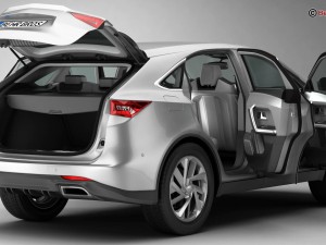 generic suv 2018 3D 모델