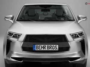 generic suv 2018 3D Model