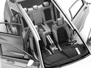 generic suv 2018 3D Model