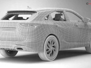 generic suv 2018 3D Model