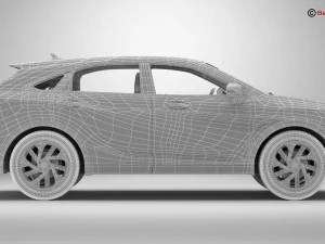 generic suv 2018 3D Model