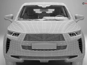 generic suv 2018 3D Model