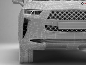 generic suv 2018 3D 모델