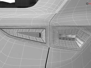 generic suv 2018 3D Model
