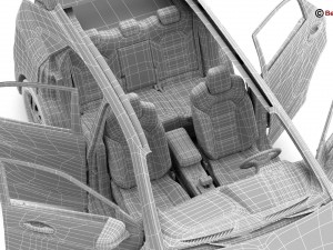 generic suv 2018 3D 모델